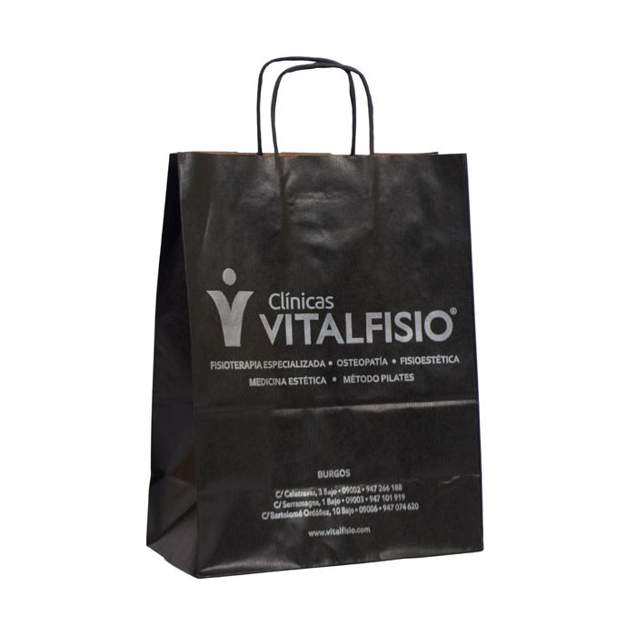 Bolsa papel 24x31x12 Clínicas Vitalfisio