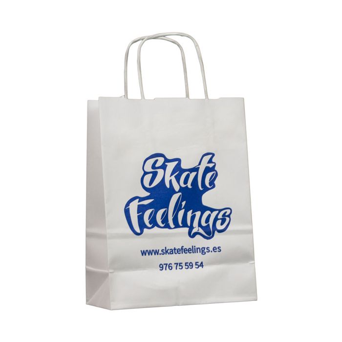 Bolsa papel 18x24x8 skate Feelings