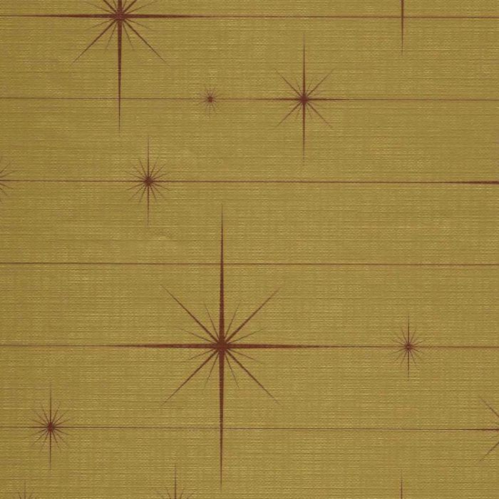 Papel metalizado oro estrellas navidad