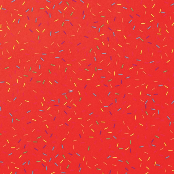 Papel de regalo Confeti Luminoso – Gofrado rojo