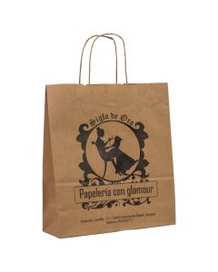 Bolsa papel 28x36x12 Papelería Siglo de Oro