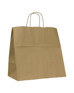 Bolsa de papel anónima kraft 32x32x20