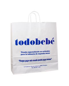 Bolsa papel 46x49x16 Todobebé segunda mano