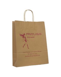 Bolsa papel Pinceladas