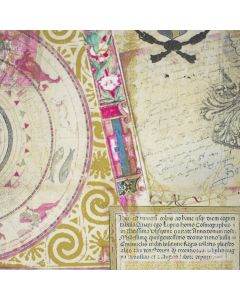 Map gift wrap paper