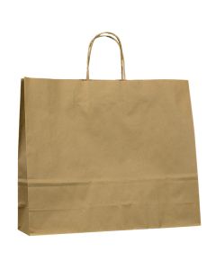 Bolsa de papel anónima kraft 42x36x12