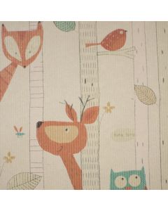 Papel de regalo Bosque infantil kraft verjurado