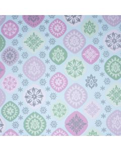 Papel de envolver Sari pastel estucado
