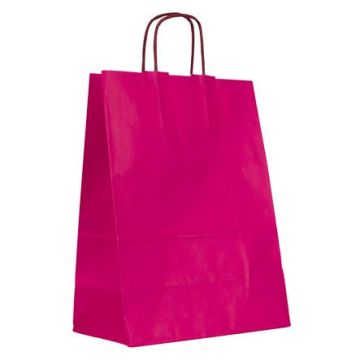 Bolsa de papel anónima de color 24x31x12