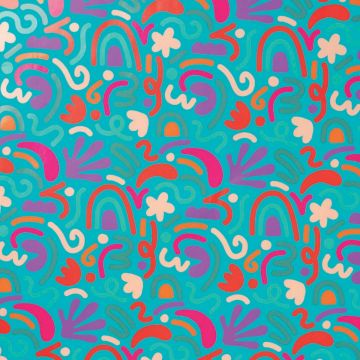 Papel de regalo Fiesta Abstracta – Estucado verde, bobina de 100 m