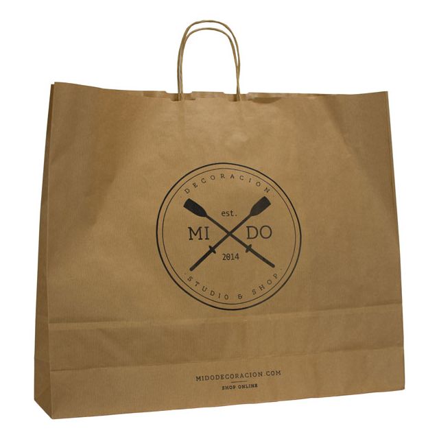 Bolsa papel 54x45x13 Mido decoración
