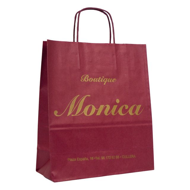 Bolsa papel 28x36x12  Boutique Monica