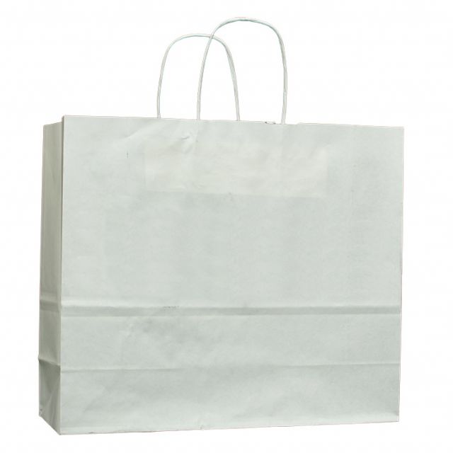 bolsa papel blanca apisada