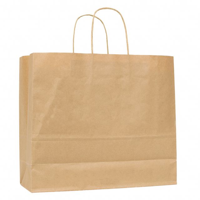 bolsas de papel apaisada kraft