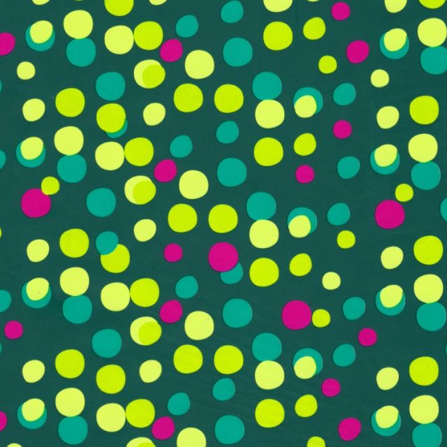 Papel de regalo Topitos estucado verde