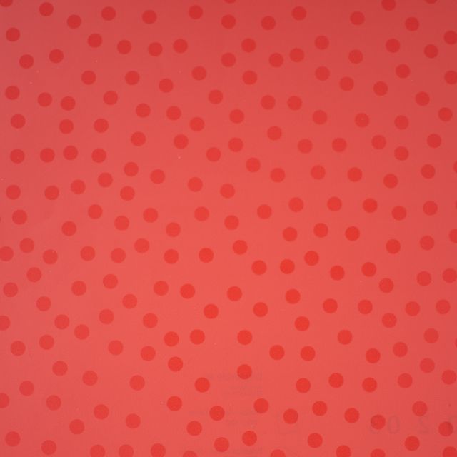Papel de regalo Confetti rojo estucado