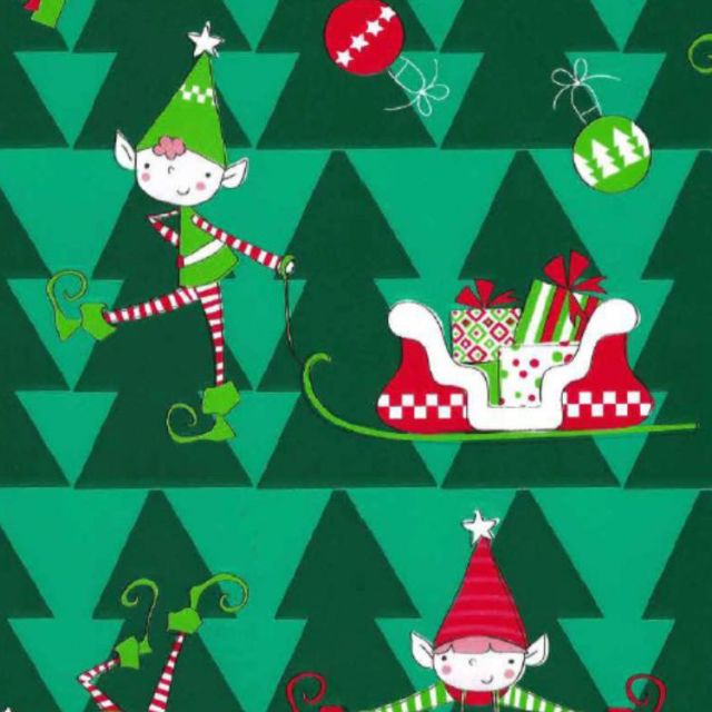 Papel de regalo Alegría Elfica