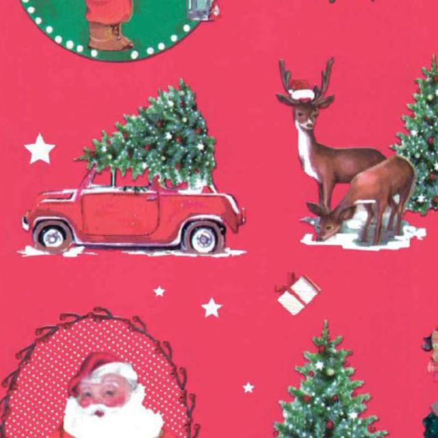 Papel de regalo Navidad Clasica